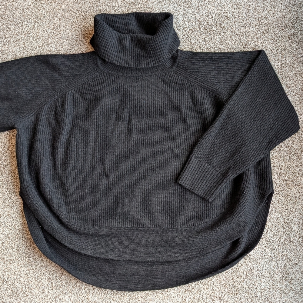 Universal Standard Nicole Black Turtleneck Sweater 2XL